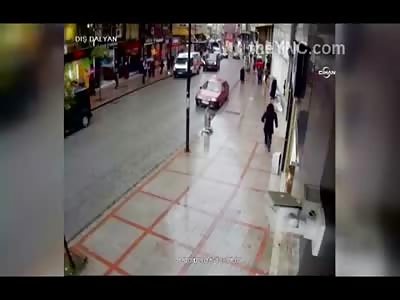 Kid in Turkey is Hit by Car and Crushed
