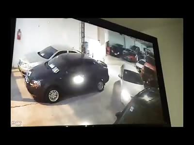 Car Dealer is Executed at Point Blank Range in the Garage of his Dealership..