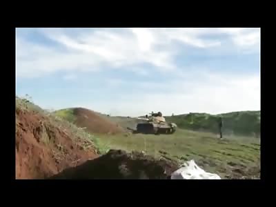 Watch This Amazing Video of a Tank and a Missile ... Guess What Happens