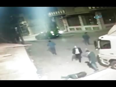 Turkish Man is Beaten then Shot in the Legs and Left on the Street