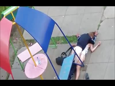 Very Drunk Couple Wants to Fuck: Woman Passes Out but this Guy Will Never Give Up