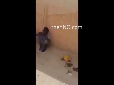 Murder Video from ISIS shows Execution of a Small Child against a Wall