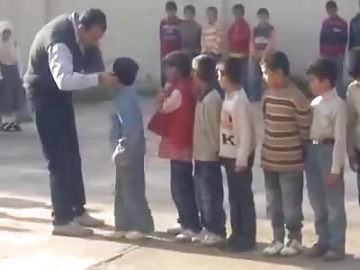 This is How they Discipline School Kids in Iraq
