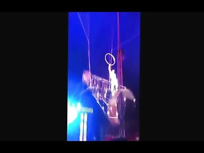 New Circus Accident almost Kills Acrobat in Mexico 