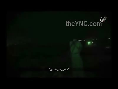 New Night Time ISIS Executions .... Gun Fire Looks Like Fireworks As They Gun Down Several People