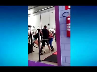 Woman Knocked out in Gym by Ex-Boyfriend