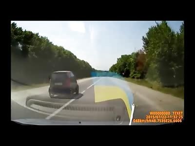 Woman is Ejected in this Fast Accident 