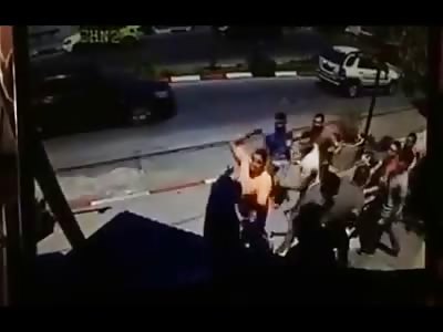 Poor Guy Involved in a Street Fight Drops Dead of a Heart Attack