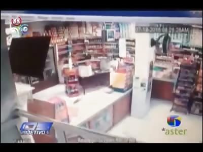Store Owner is Shot Dead by Two Thugs