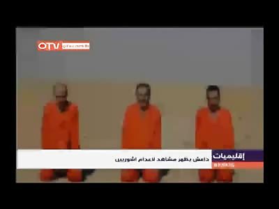 New Triple Pistol Execution from ISIS 