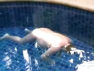 Fat Naked Irishman has his own Pool Party go Way Wrong 