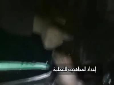 Full Video of Assembly and Detonation of Motorcycle Bomb on Unsuspecting Syrian Soldiers