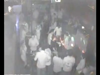 Kid getting Punked in a Nightclub pulls a Gun and Kills his Bully