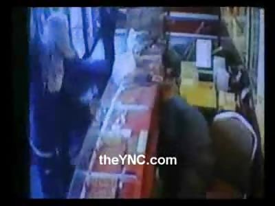 Jewelry Store Owner Beaten Silly with a Crow Bar in Quick Robbery of his Store 