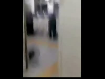 WTMF: Mentally Unstable Lunatic Caught on Cell Phone Camera in Airport Bathroom Sniffing Men's Assholes