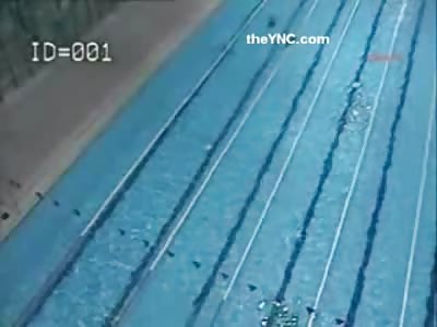 Sad Footage of Man Drowning to his Death while Taking Swimming Lessons (Watch YNC Logo, NEWS Link in Description)