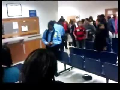 Women Fight Like Wild Savages While Waiting to Get Food Stamps from the Gov't