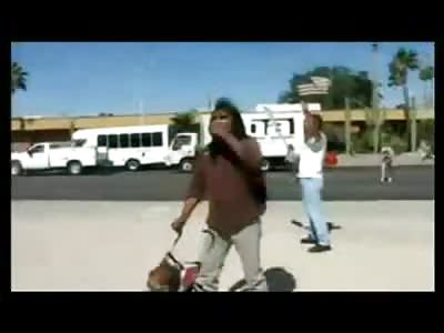Native American Confronts Protesters on Illegal Immigration 