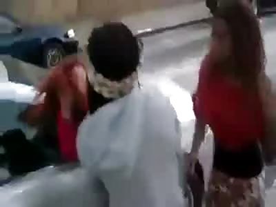 Pregnant White Girl is Savagely Beaten by Black Girls