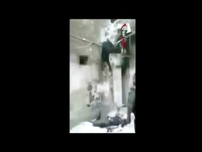 SAA Torture and Throw Bodies of FSA Around Like Ragdolls