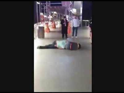 EMBARRASSED MUCH: Woman Literally Chokes Man out at Las Vegas Hotel after an Altercation