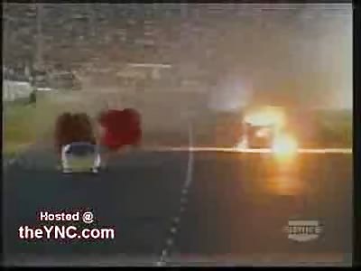 Funny Car Blowing Up