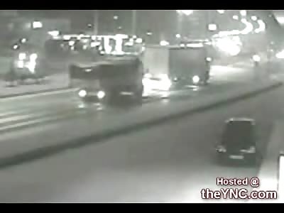 Fatal Accident Caught on CCTV