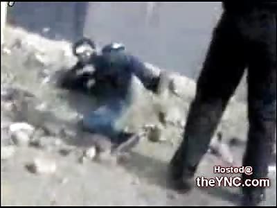 Brutal and Barbaric Beating of a Thief in China