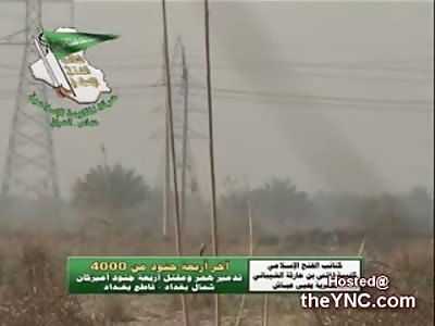 HAMAS-Iraq release the attack that killed the 4000th US Soldier