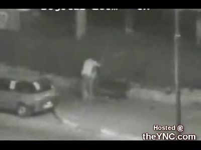 Israeli Man Caught CCTV Badly Beating his Wife