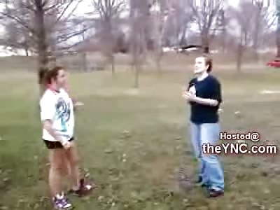 Excellent Girl Fight in the mud ends with Mom Adding to the Beating