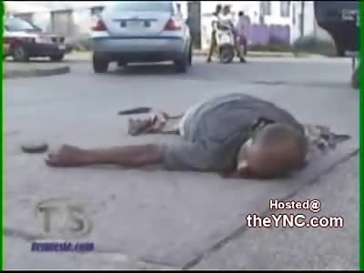 Homeless Man Crushed by Hit and Run Reckless Driver