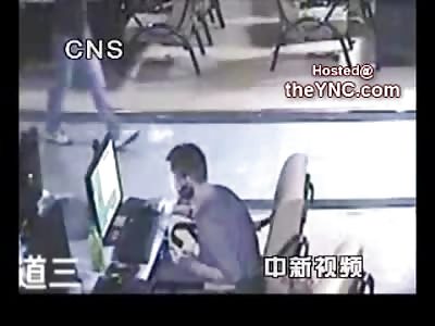 BRUTAL Murder: Man Stabbed over 20 times by 6 Attackers in front of his GF in Internet Cafe