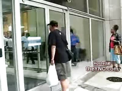 Mall Meltdown: Maniac goes Nuts at Eaton Center in Toronto then Goes after Camera Man