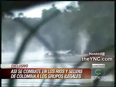 Colombian Army COMPLETELY Destroys a Convoy of FARC Guerilla Drug Dealers