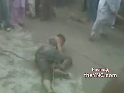 Barbaric in Pakistan: Two Alleged Murders Beaten to Death by Vigilante Crowd 