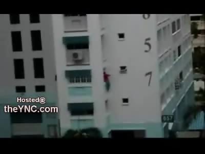 Man caught with his Indonesian Maid Falls from 3rd Floor trying to Sneak Out (Singapore)