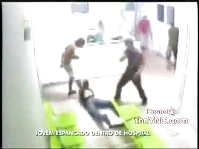Man is Beaten to Near Death in Hospital Waiting Room