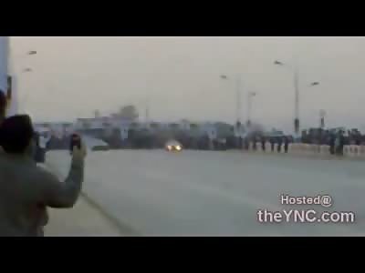 Second View: (First Person) 6 Killed as Drag Racing Car Smashes into Crowd (Bahria Town, Pakistan)