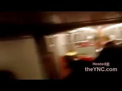 Crazy Couple Fuck on a Subway Train in Front of Everyone