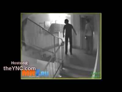 Man Beaten Unconscious for his Groceries in Apartment Stairwell