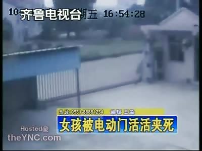 7 Year Old Girl Killed by Electric Fence in China