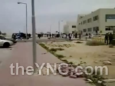 Assholes Attack Nurses with Sticks on watch in Bahrain