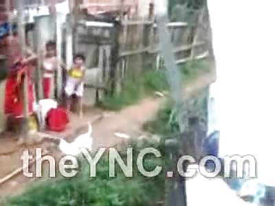 UnbelievaBRAWL: Little Girls and Boys Family Clash in the Village