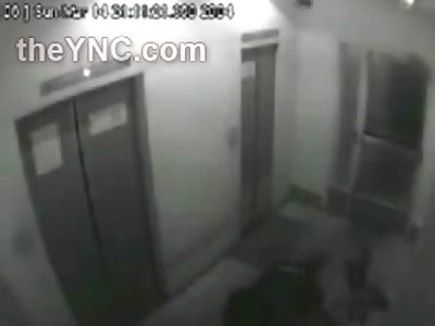 Man Violently Murders a Woman in an Apartment Stairwell in St. Petersburg Russia