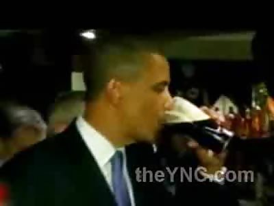 Obama Clearly a Little Tipsy Giving Speech in Ireland after a couple Guinesses 