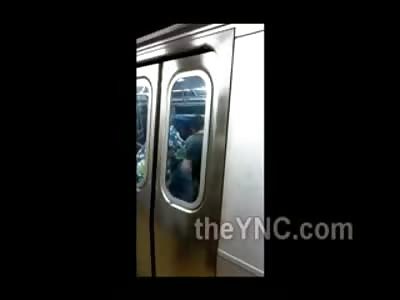 Brutal NYC Subway Brawl Capture On Video