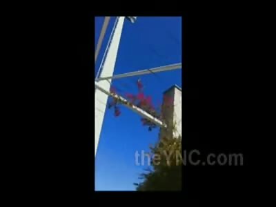 Disturbed Girl Jumps from Top of Cable Car in Failed Suicide Attempt....Horribly Wounded