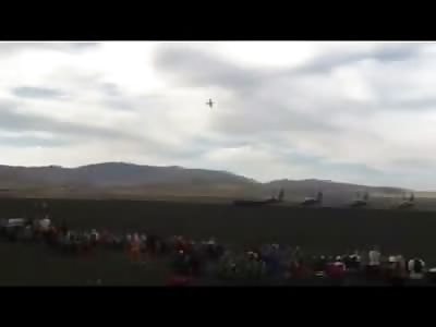 First Video of Horrific Airshow Crash in Reno, Many Dead, Developing.....