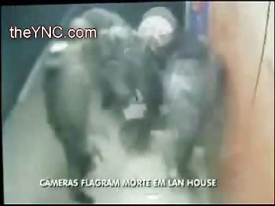 Bar Owner comes out to Stop Fight and is Executed with Shot to the Head (2 Camera Video, Watch Closely)